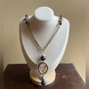 Vintage Long Gold Tone Necklace